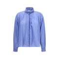 Forte_Forte Blue Cotton Blouse Forte_Forte