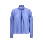 Forte_Forte Blue Cotton Blouse Forte_Forte