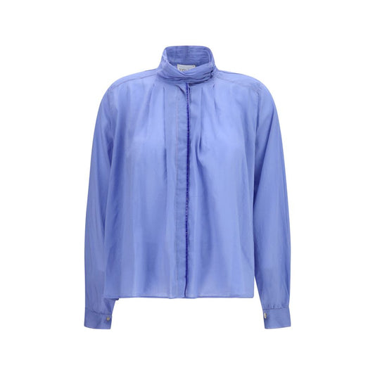 Forte_Forte Blue Cotton Blouse Forte_Forte