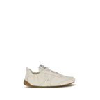 Chloé Beige Fabric Athletic Sneakers Chloé