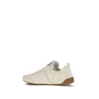 Chloé Beige Fabric Athletic Sneakers Chloé