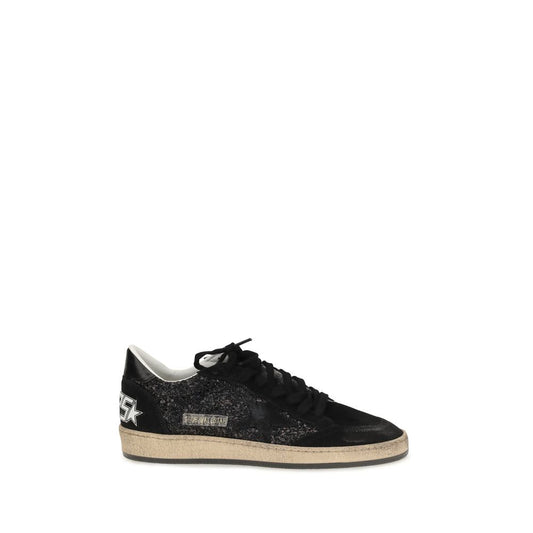 Golden Goose Black Calf Leather Bos Taurus Low Top Sneakers Golden Goose