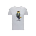 Maison Kitsuné White Cotton T-Shirt Maison Kitsuné