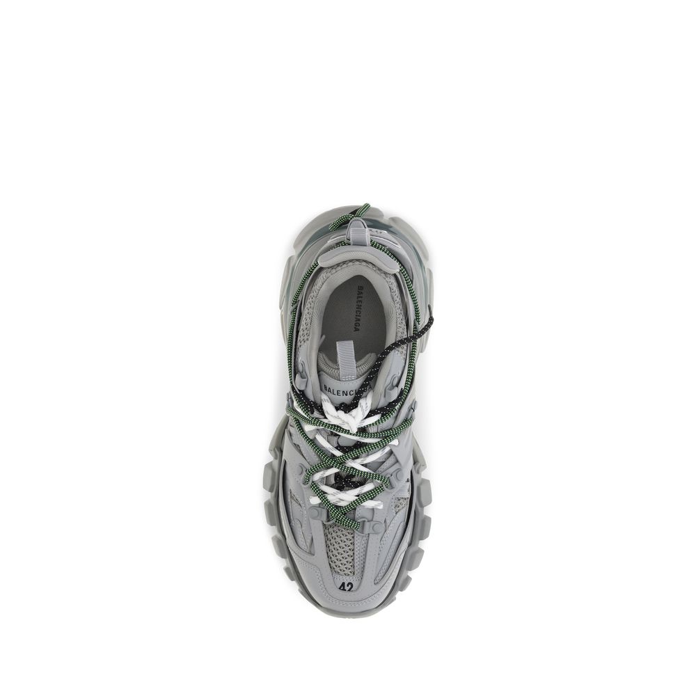Balenciaga Gray Polyethylene Athletic Sneakers Balenciaga