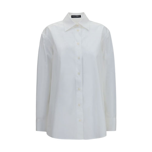 Dolce & Gabbana White Cotton Dress Shirt Dolce & Gabbana