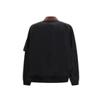Sacai Black Cotton Bomber