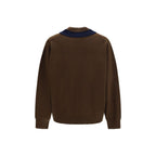 Sacai Brown Wool Oves Aries Sweatshirt