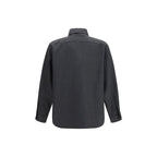 Valentino Garavani Gray Polyester Full-Length Jacket