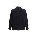 Valentino Garavani Black Cotton Full-Length Jacket