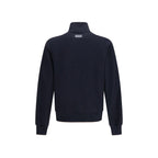 Dolce & Gabbana Blue Polyamide Full-Length Jacket