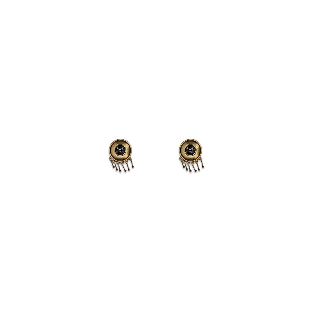 Versace Gold Brass Earrings Versace