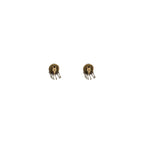 Versace Gold Brass Earrings Versace