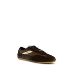 Alexander McQueen Brown Suede Leather Athletic Sneakers Alexander McQueen