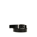Givenchy Black Calf Leather Bos Taurus Regular Belt Givenchy