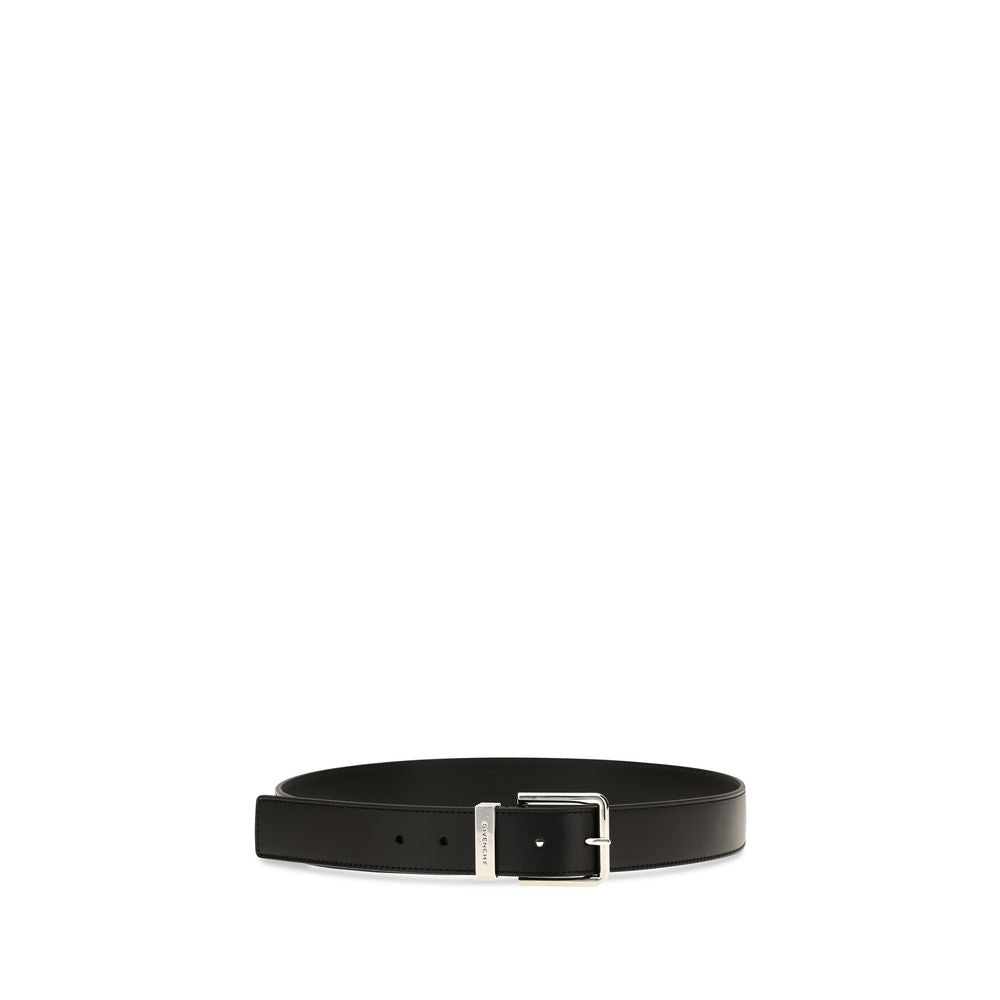 Givenchy Black Calf Leather Bos Taurus Regular Belt Givenchy