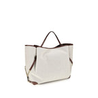 Chloé Beige Cotton Shoulder Bag Chloé