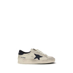 Golden Goose Beige Calf Leather Bos Taurus Athletic Sneakers