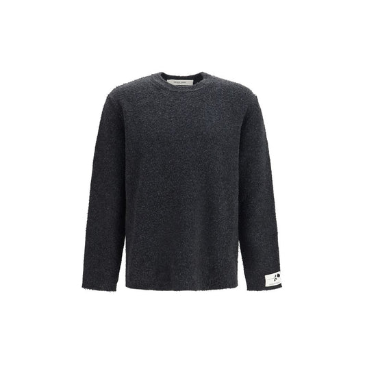 Golden Goose Gray Wool Oves Aries Sweatshirt Golden Goose