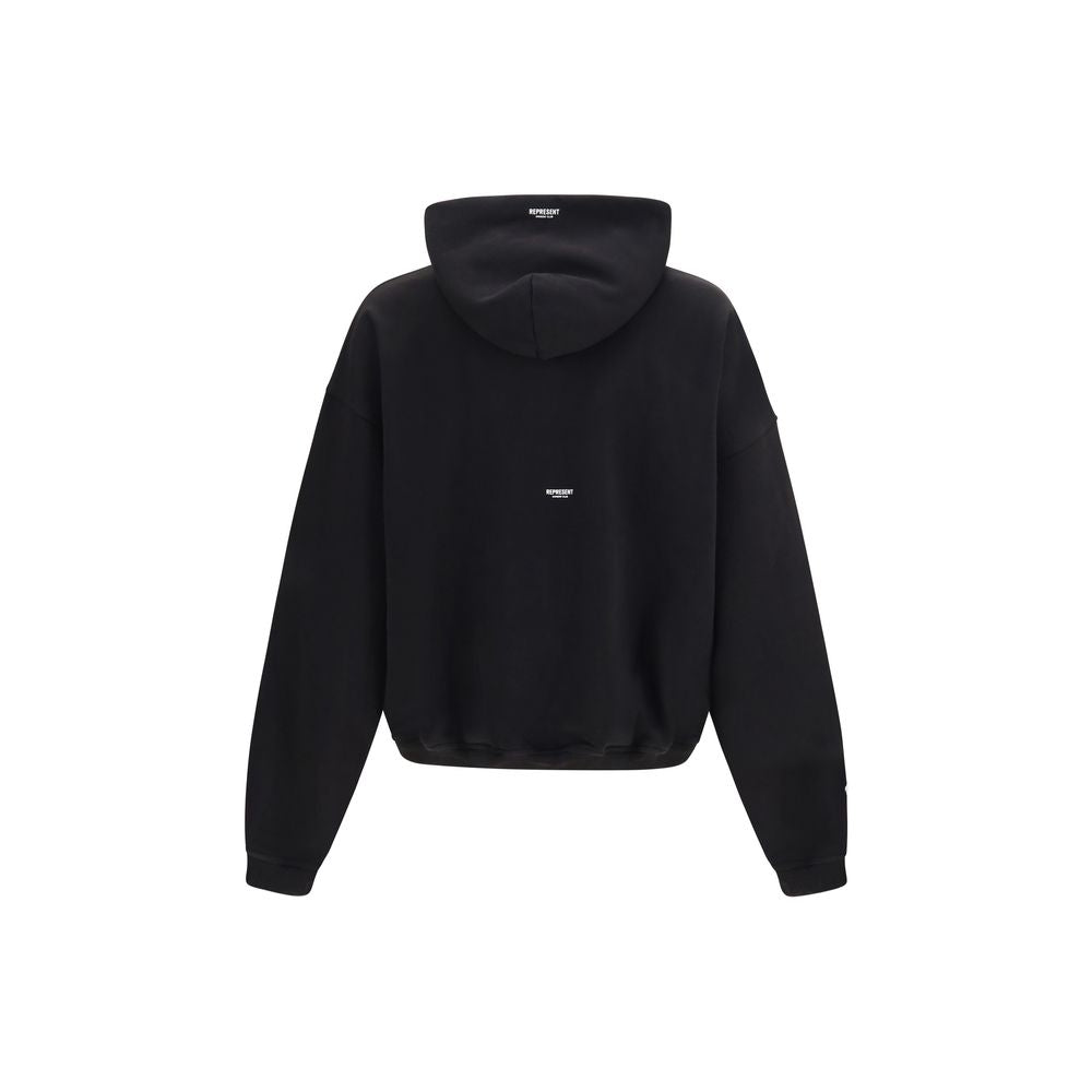 Represent Black Cotton Sweatshirt Represent