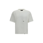 Represent White Cotton T-Shirt Represent