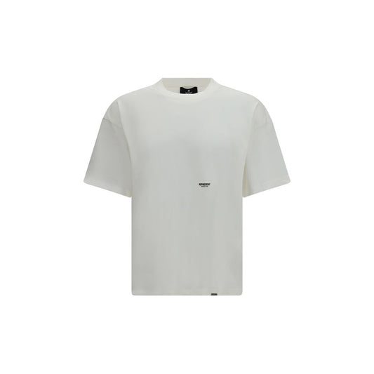 Represent White Cotton T-Shirt Represent