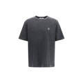 Maison Kitsuné Gray Cotton T-Shirt