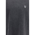 Maison Kitsuné Gray Cotton T-Shirt