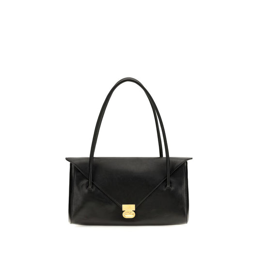 Marni Black Calf Leather Bos Taurus Shoulder Bag Marni