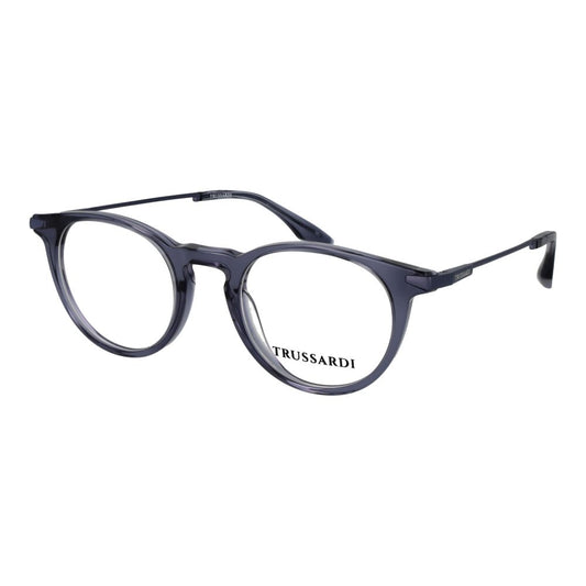 Trussardi Gray Acetate Glasses Frames