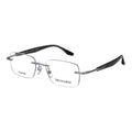 Trussardi Silver Titanium Glasses Frames