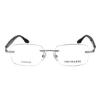 Trussardi Silver Titanium Glasses Frames