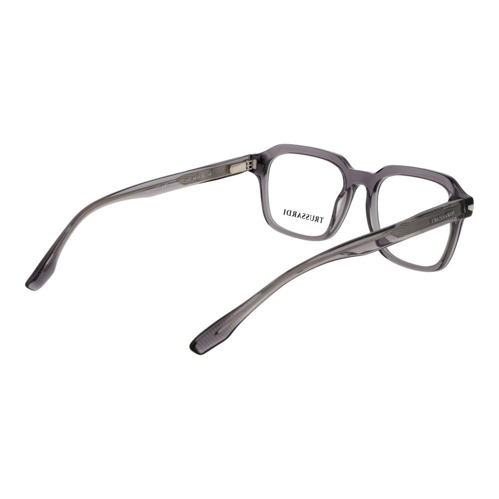 Trussardi Gray Acetate Glasses Frames