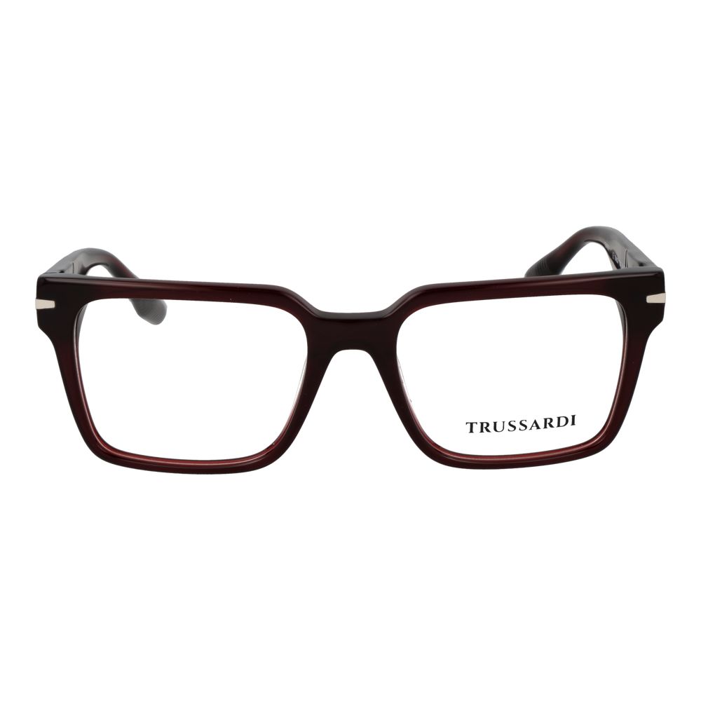Trussardi Burgundy Acetate Glasses Frames