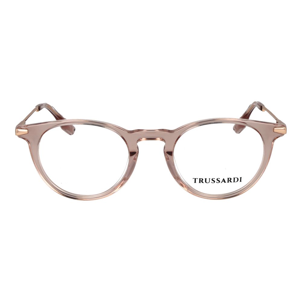 Trussardi Pink Acetate Glasses Frames