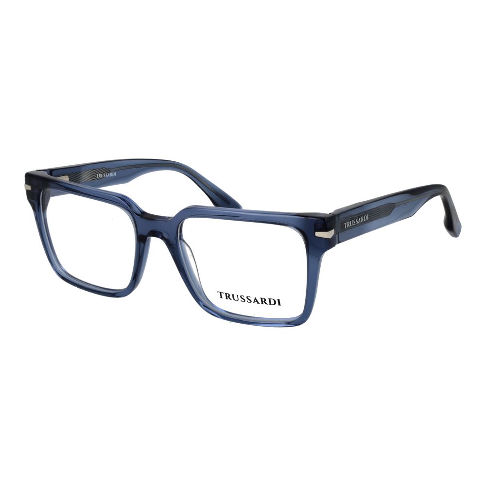 Trussardi Blue Acetate Glasses Frames