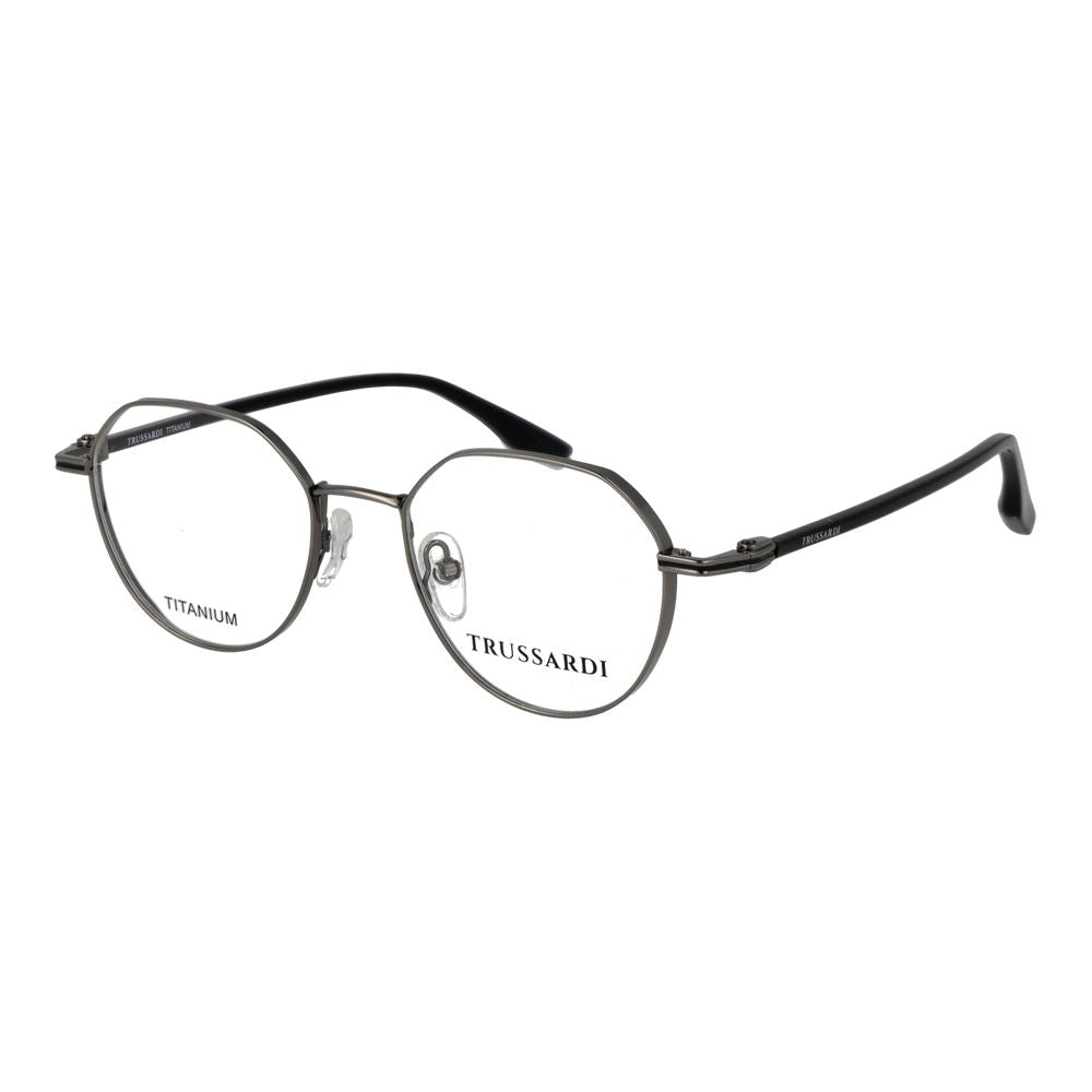 Trussardi Gray Titanium Glasses Frames