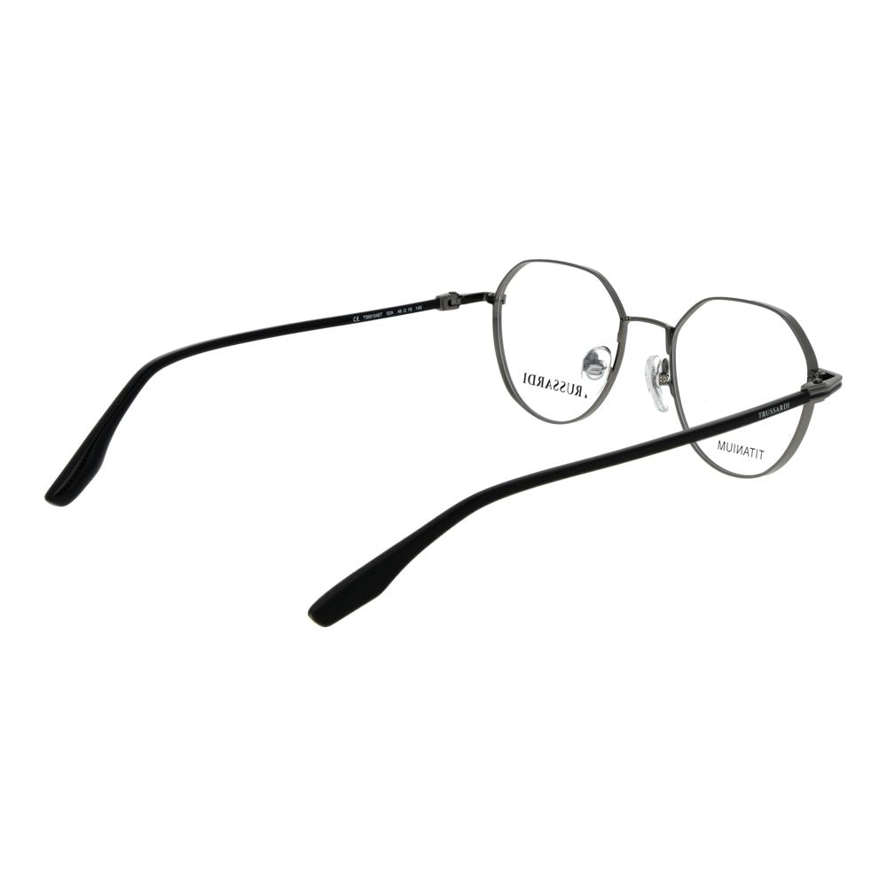 Trussardi Gray Titanium Glasses Frames