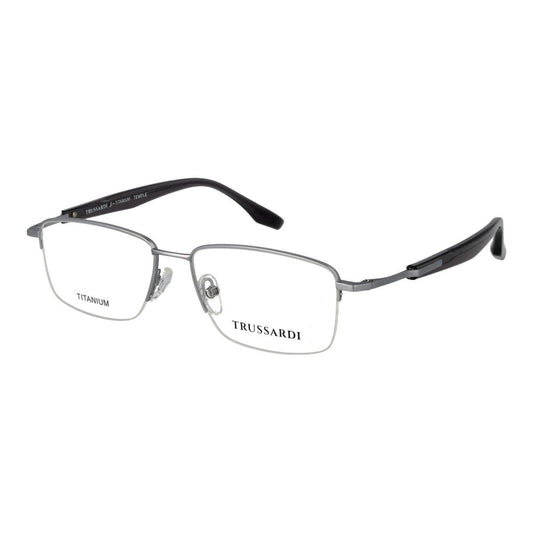Trussardi Silver Titanium Glasses Frames