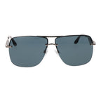 Trussardi Silver Metal Sunglasses