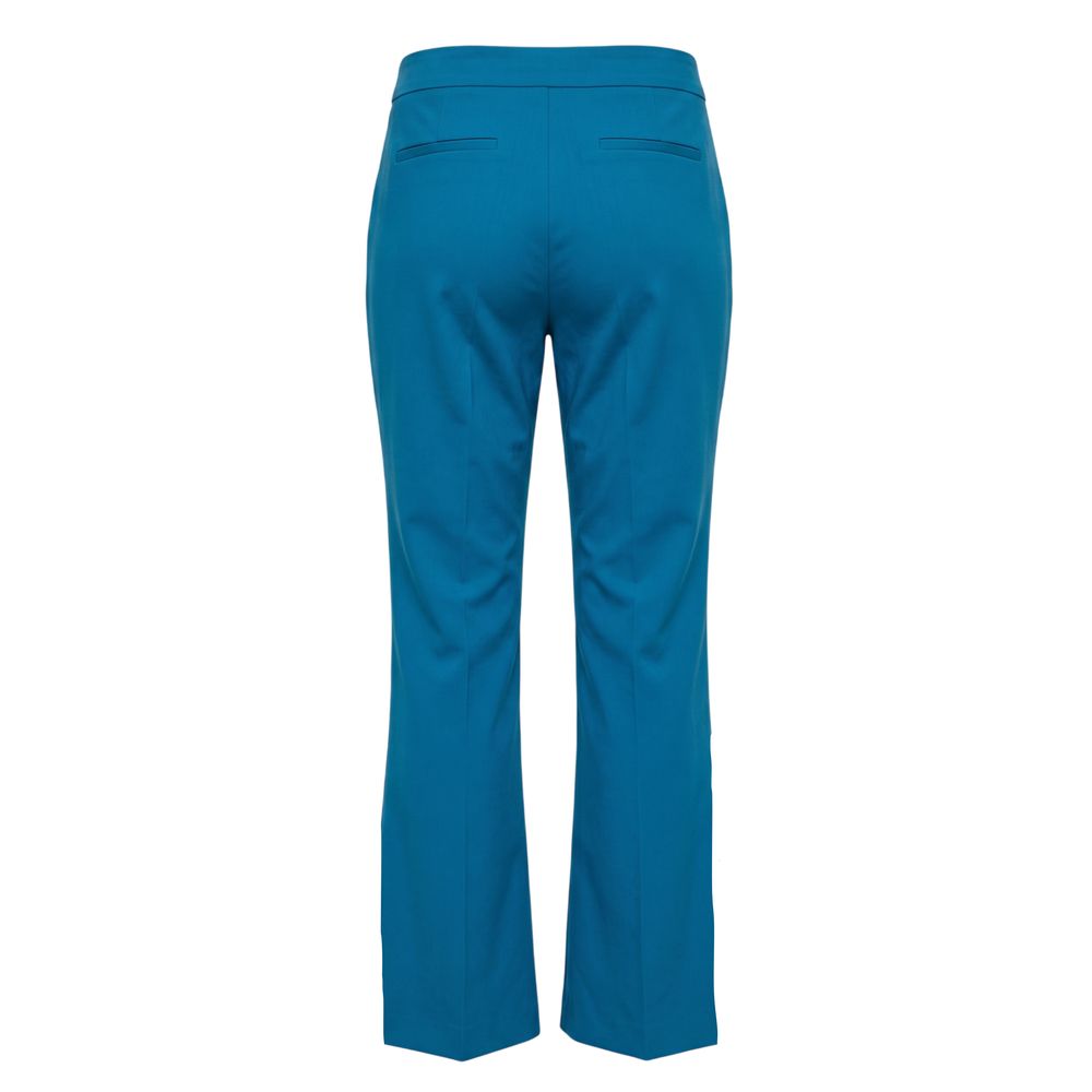 Trussardi Jeans Blue Cotton Women Pants
