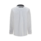 Sacai White Polyester Dress Shirt