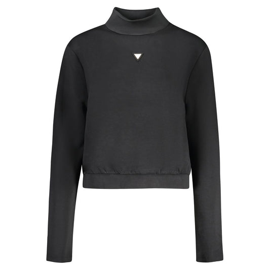 Guess Jeans Nero Poliestere Women's Sweatshirt Guess Jeans