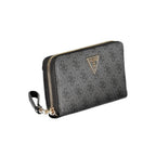 Guess Jeans Black Polyurethane Women's Wallet Guess Jeans