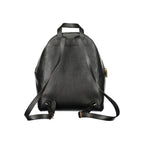 Coccinelle Black Leather Women Backpack Coccinelle