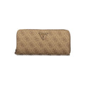 Guess Jeans Beige Polyurethane Women Wallet Guess Jeans