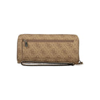 Guess Jeans Beige Polyurethane Women Wallet Guess Jeans