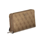 Guess Jeans Beige Polyurethane Women Wallet Guess Jeans