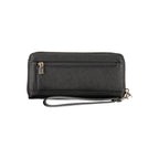 Guess Jeans Black Polyurethane Women's Wallet Guess Jeans