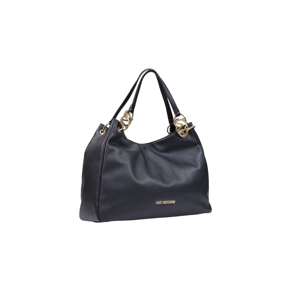 Love Moschino Black Polyethylene Handbag Love Moschino