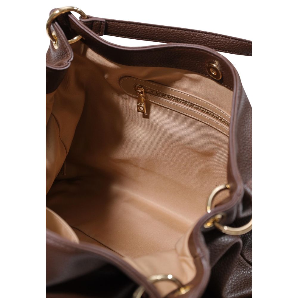 Love Moschino Brown Polyethylene Handbag Love Moschino